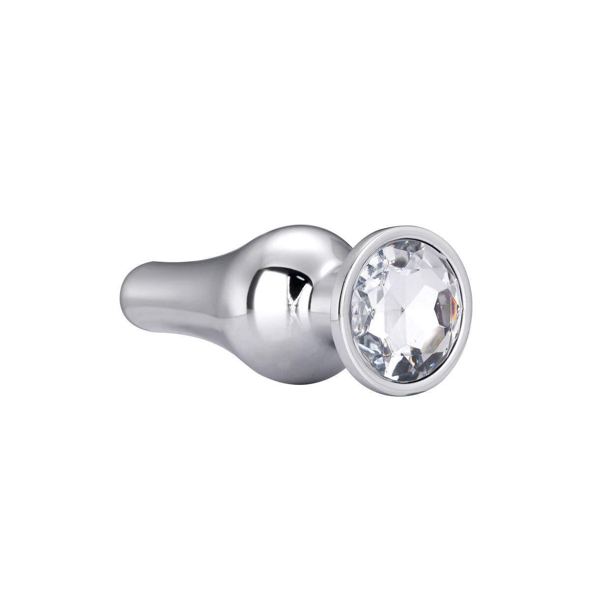 Plug Anal Dream Toys Gleaming Love Silberfarben